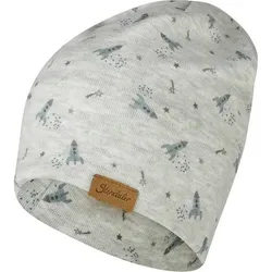 STERNTALER Beanie Rakete, Größe 51 in Silber Silber