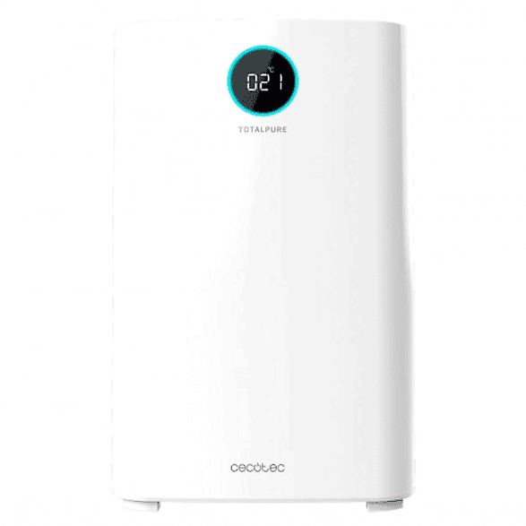 Purificador de aire - Cecotec TotalPure 2500 Connected, 20 W, WiFi, 4 velocidades, Blanco