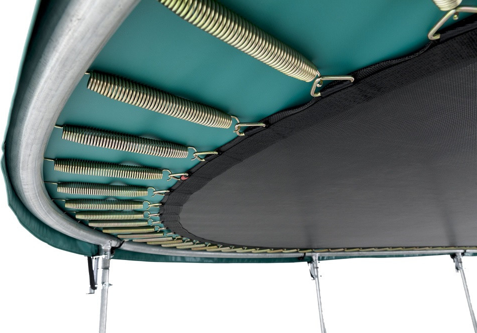 BERG 35.14.96.02, Versunkenes Trampolin, Rund, 120 kg, 6 Jahr(e), Sicherheitsnetz, Schwarz