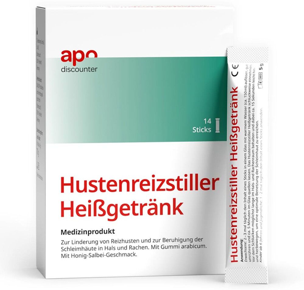 Hustenreizstiller Heißgetränk von apodiscounter