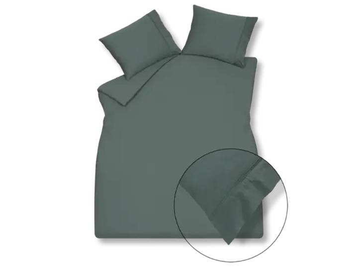 Vandyck Vandyck Purity 87 Uni Satin kussensloop 60x70 Dark Green