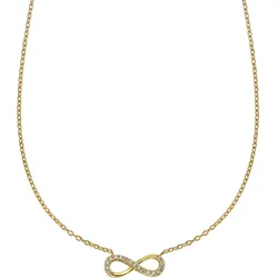 Celesta Gold Collier 375/- Gelbgold Zirkonia