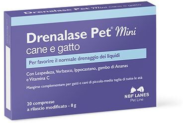 Nbf Lanes Drenalase Pet Mini Cpr Rm C/G 20