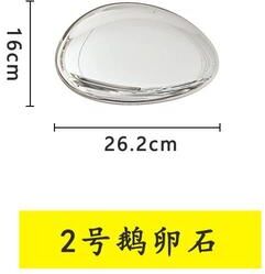 Uplift Picks Modern Luxury Water Drop Wall Decor Pendant Stainless Steel Stone Accent 02