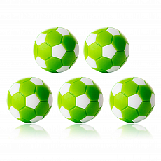 Kickerball - 5er Set - Winspeed grün/weiß - 35mm 303257
