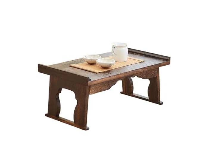 YCCHAH Wohnzimmermöbel, Teetisch, Möbel, Fußheber, Gästezimmer, vier lange Kaffeeenden aus Holz, für Wohnzimmer, Beistelltische, Wohnzimmer (60 x 34 x 27 cm)