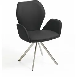 Polsterstuhl COLORADO (BHT 62,50x92x60 cm) - Bezug: Leder - BHT 62,50x92x60 cm