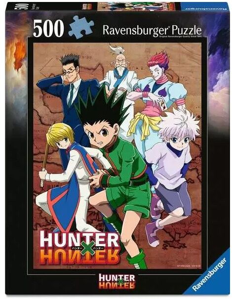Puzzle 500 pcs Prêt pour le combat ! : Hunter x Hunter - Ravensburger