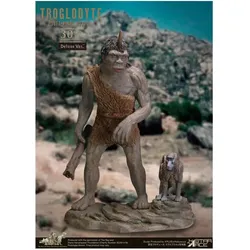 Star Ace Toys Ray Harryhausens Soft Vinyl Statue Troglodyte Deluxe Version 30 cm