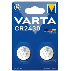 Varta 2er-Pack Knopfzelle »ELECTRONICS« CR2430, 2.45x0.3 cm