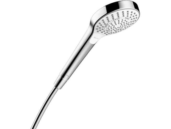 Douche de main hansgrohe Croma Select S\, 110 mm\, système Multi EcoSmart\, blanc/chromé