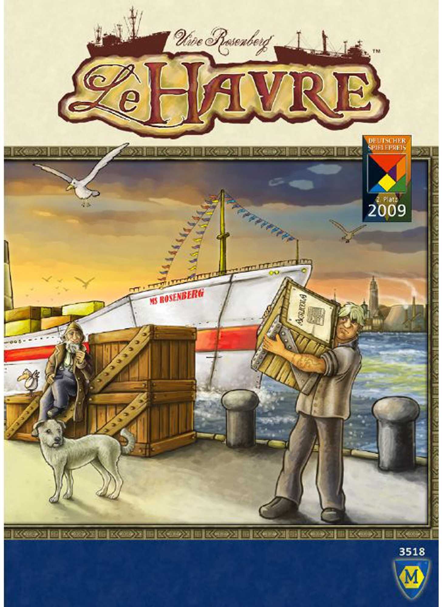 Le Havre Strategic Board Game, Economic Strategy, Lookout Spiele