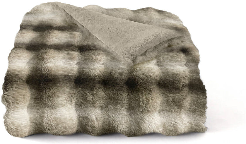 Sweet Dreams Throw Blanket Beige Abstract 200cm x 150cm