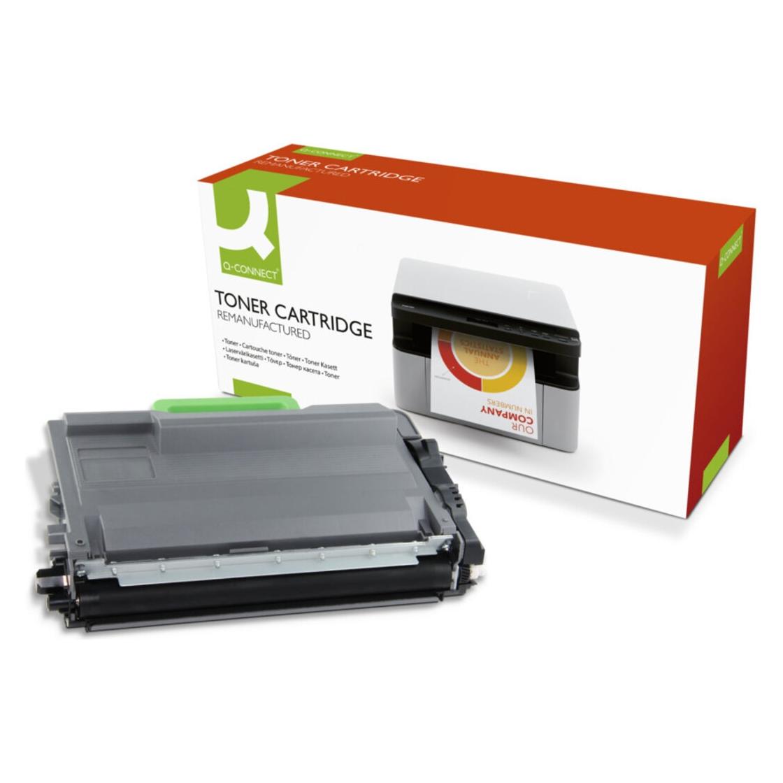 Q-Connect Lasertoner ers. Brother TN-3512 BK 12K (BK) (K15965QC)