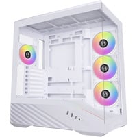 Vector V100R, Tower-Gehäuse weiß, Tempered Glass x 2