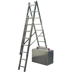 KRAUSE CORDA VielzweckLeiter Treppe 3x8 Spr.