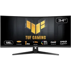 ASUS TUF VG34VQ3B (3440 x 1440 Pixel, 34"), Monitor, Schwarz