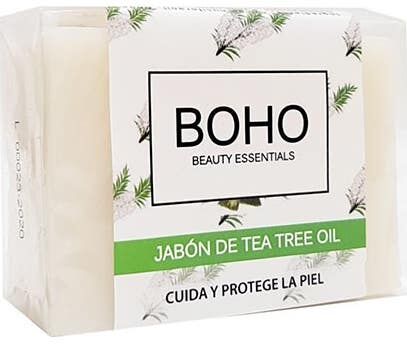 Boho Beauty Essentials Jabón de Árbol Del Té Bio 100 g