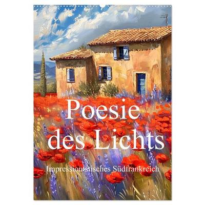 Poesie des Lichts - impressionistisches Südfrankreich (Wandkalender 2026 DIN A2 hoch), CALVENDO Monatskalender