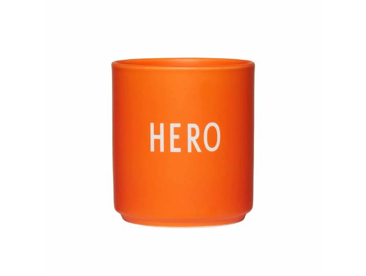 Design Letters - AJ Favourite Porzellan Becher, Hero / orange