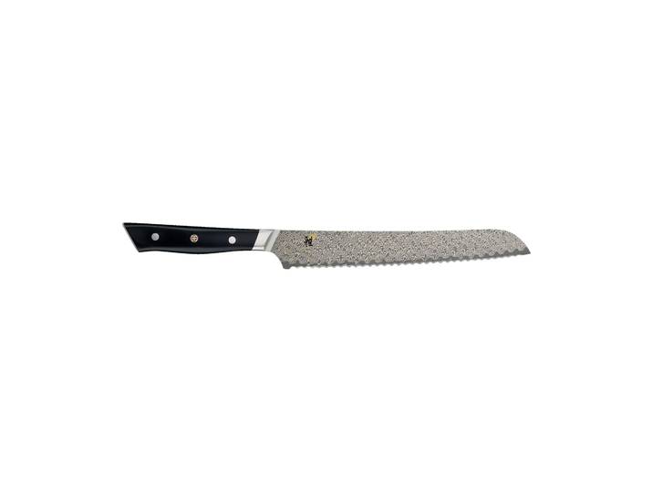 Miyabi Couteau à pain Hibana 800DP 24 cm Damaské noir