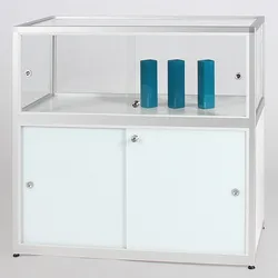 Thekenvitrine mit Schiebetüren Staufach abschließbar Dialog DLG-5H