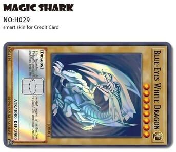 Uplifted Finds Magic Shark Holographic Skull Panda Sticker For Cards no Chip a