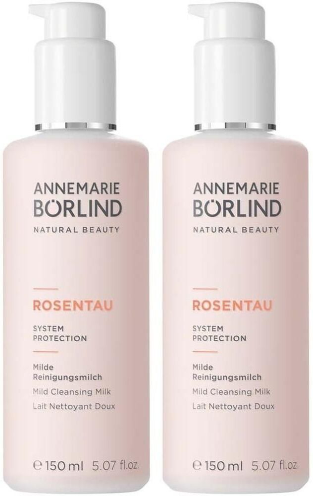 ANNEMARIE BÖRLIND Börlind Rosentau Reinigungsmilch 2x 2x150 ml Milch