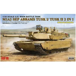 Rye Field Model M1a2 Tusk I/ Tusk Ii With Full Interior