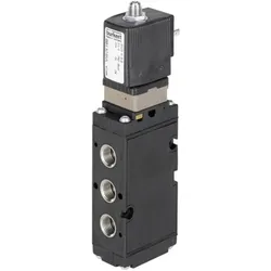 Bürkert 5/3-Wege-Pneumatikventil 32mm (Gehäuse), Elektronikzubehör + Gehäuse