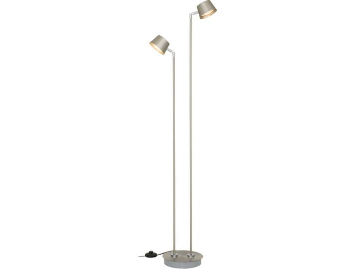 Stehlampe Neville nickel Acryl 1500 lm Dimmbar H 130 cm - LED - Lichtfarbe: Extra warmweiss - Kaltes Tagesweiss - LED Energiesparlampen
