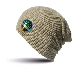 Result Winter Essentials Unisex SOFTEX Beanie RC031X oatmeal one size