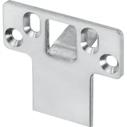 Wilka, Zubehör Türbeschlag, Stangenschliessblech P645, für Verriegelung nach oben, Edelstahl