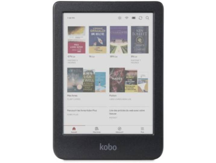 Kobo - Liseuse Ebook Clara Colour Noire