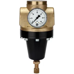 Riegler, Zubehör Druckluftwerkzeug, Hochdruckregler 60 bar inklusive Manometer G1 Regelbereich 2 bis 35 bar