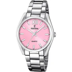 Festina F20622/2 Damen-Armbanduhr Quarz Stahl/Rosafarben