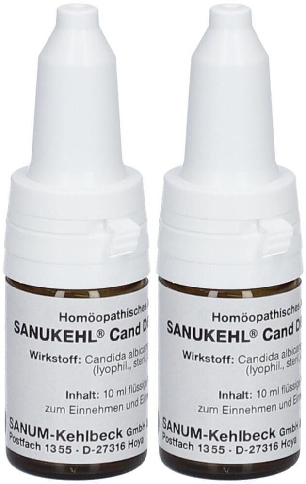 Sanukehl Cand D 6 Tropfen 2x 2x10 ml