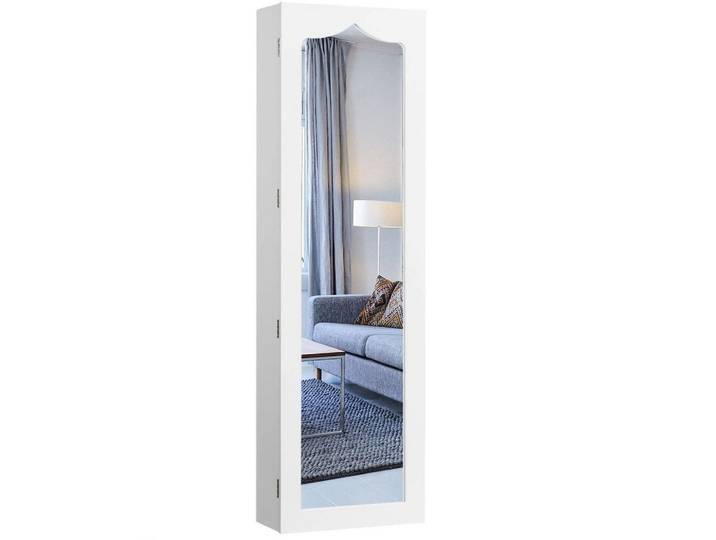 SCHMUCKSCHRANK 120cm Weiß