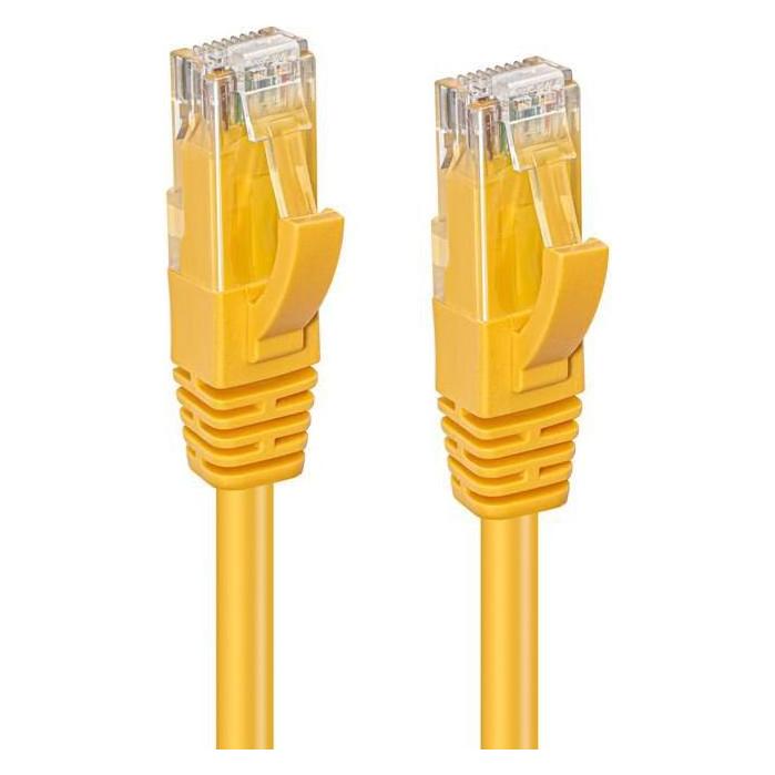 MicroConnect Netzwerkkabel (U/UTP, CAT6, 10 m) (UTP610Y)