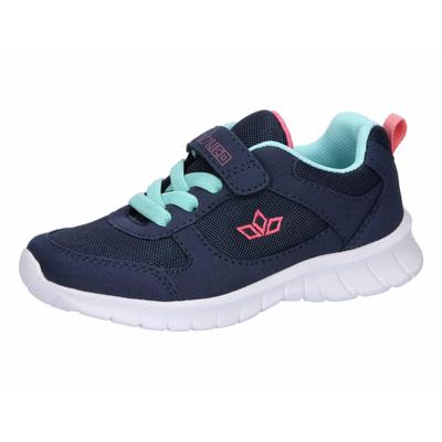 Sneaker LICO "Freizeitschuh Blaine VS", Mädchen, Gr. 26, blau, Synthetik, Schuhe Sneaker