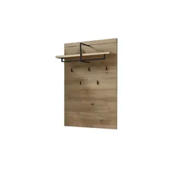 MONDO Garderobenpaneel  Talya ¦ holzfarben ¦ Massivholz,Holzwerkstoff ¦ Maße (cm): B: 90 H: 137 T: 32.0