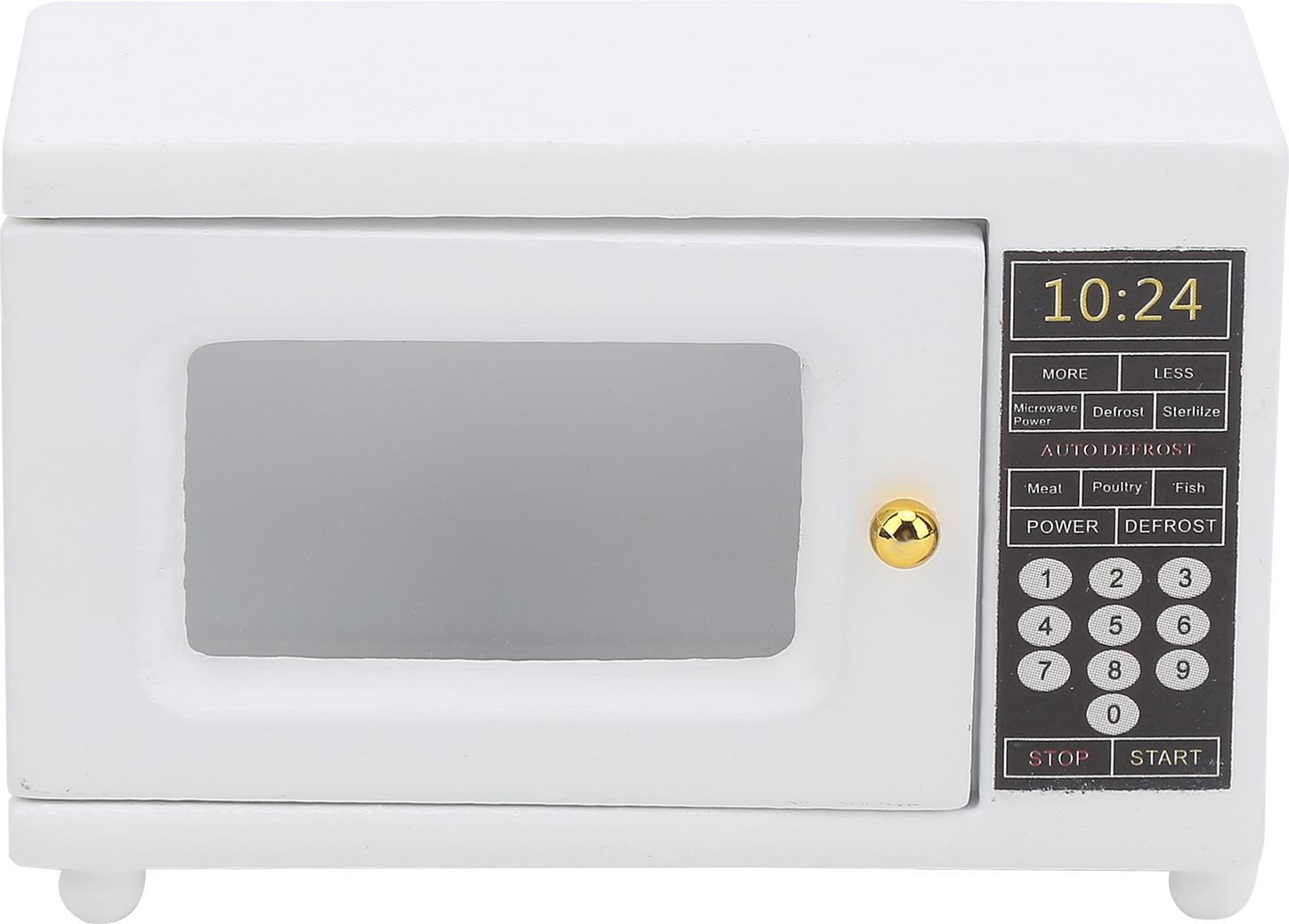 Gistuch Miniatuur Magnetron voor Poppenhuis 1:12 Schaal Accessoire