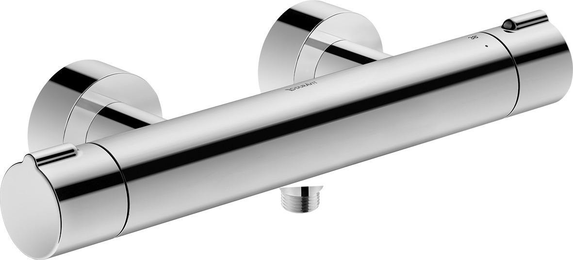 Duravit Brausethermostaat C.1 opbouwmodel met safety stop, chroom