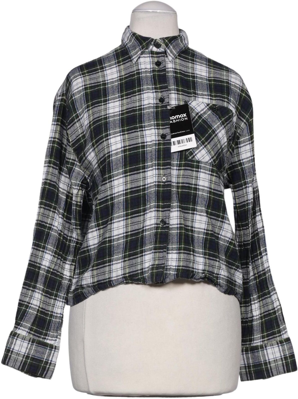 Topshop Damen Bluse, Mehrfarbig, Gr. EU 32, Baumwolle - Second Hand