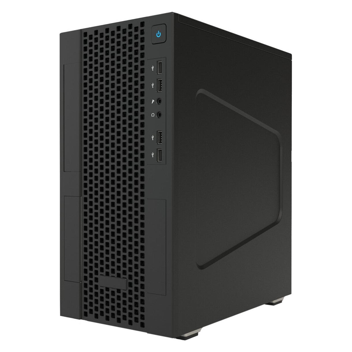 Itek Boitier Mini Tour Micro ATX compatible Smallcom-P (Noir) (mATX, Mini-ITX) (ITOCSCP122)