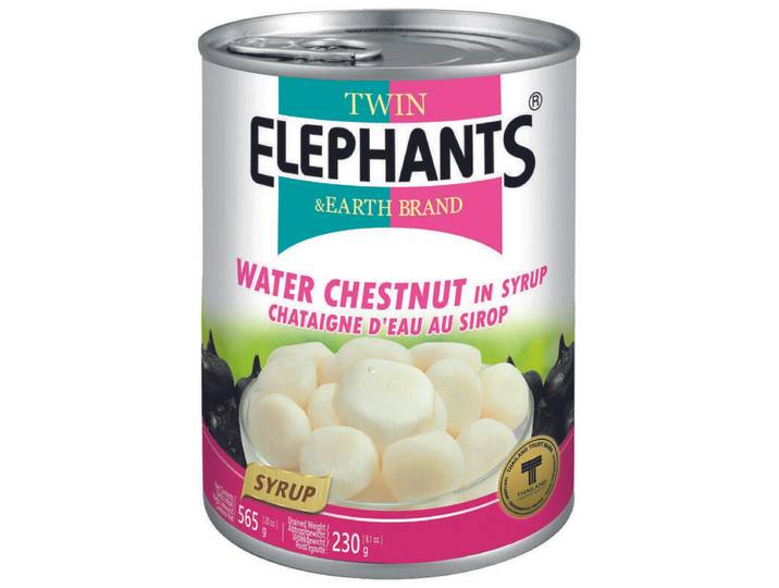 Twin Elephants Gezoete waterkastanjes 565 g