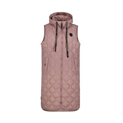 Funktionsweste ICEPEAK "Icepeak Weste Pachuta", Damen, Gr. 40, rosa (lavendel), Stoff, 100% Polyamid, normal, Westen Funktionsweste