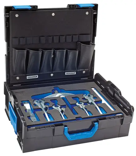 Gedore 2927241 Abzieher-Set Spannbereich (Details) 70 - 260mm Anzahl Haken 2