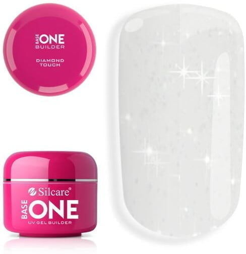 SILCARE GEL COSTRUTTORE BASE ONE DIAMOND TOUCH EFFETTO GLOSSY 50g
