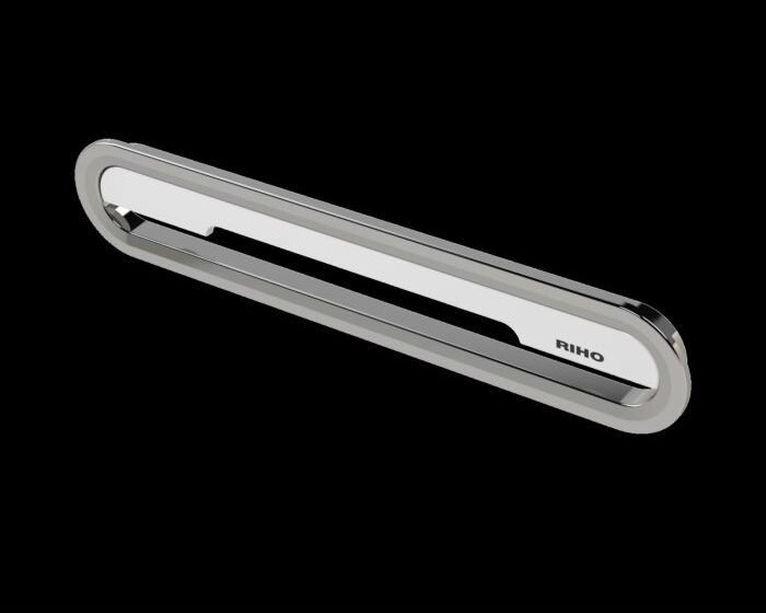 RIHO Sanitär GmbH Riho Überlaufabdeckung RihoFall 560306014 chrom